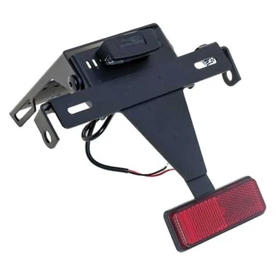 For Yamaha FZ6R 2010-2016 Puig 4949N Black License Plate Support Foto 1 de 2