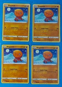 4x Trapinch 040/072 Pokemon card Shining Fates common NM - Picture 1 of 1