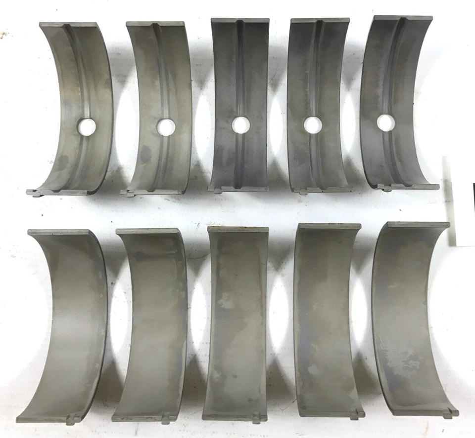 Lotus Esprit S1, S2  907 main bearing set, standard size 5 X Grooved 5 X Plain - Изображение 1 из 1