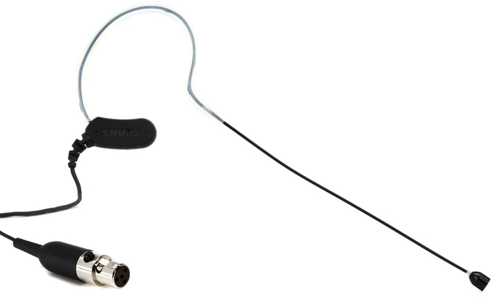Shure MX153B/O-TQG Omnidirectional Earset Headworn Microphone Black - Image 1 of 1