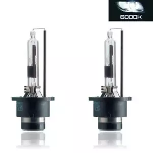 AGT D2R OEM Repuesto HID Xenón Bombillas 6000K Blanco Frío Paquete de 2 - Imagen 1 de 3