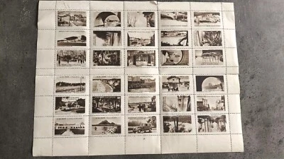 ERINNOPHILIE PLANCHE 30 VIGNETTES JOINVILLE VAL ANDRÉ BOURRON PEUGEOT 301 N** - Photo 1/2