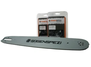 Schwert + 2 Ketten passend für Stihl MS 271 50cm 325" 81TG 1,6mm Sägekette chain - Bild 1 von 1
