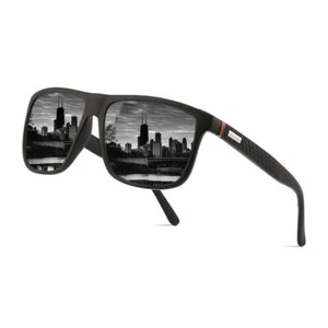 Polarisierte Sonnenbrille für Herren Damen Mode Sonnenbrille UV400 Schutz leicht - Bild 1 von 13