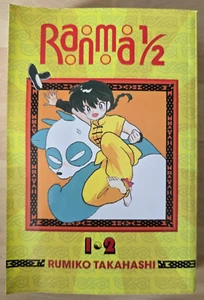 Ranman 1/2 Omnibus Volume 1 2 Manga TPB Paperback Rumiko Takahashi - Picture 1 of 2
