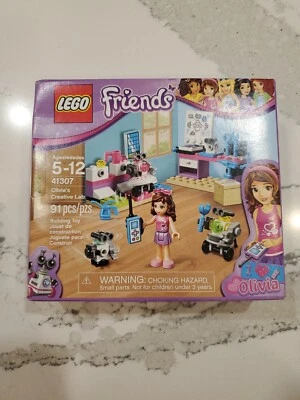LEGO FRIENDS - OLIVIA'S CREATIVE LAB # 41307 - NEW NISP SEALED - ROBOTS & MORE! - Image 1 of 4