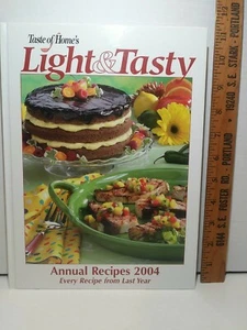 Brand New Hardcover 2004 Taste of Home's Light & Tasty Annual Recipes 288 Pages! - Picture 1 of 12