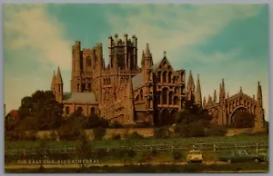 Ely Cathedral Cambridgeshire England J Salmon Unposted Postcard - Picture 1 of 2