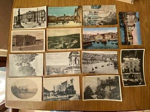 LOTTO 14 CARTOLINE TRIESTE CASTELLO MIRAMARE PALAZZO CARCIOTTI PALAZZO LLOYD 00 - Imagen 1 de 2