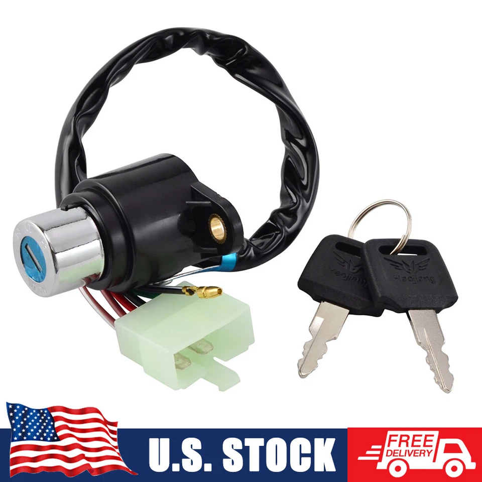 Conjunto de interruptor de llave de encendido 35100-413-007 para Honda CM400A CM400T CM450A CB400T Foto 1 de 4