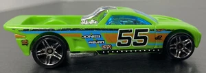 Hot Wheels 2003 First Editions Bedlam #55 Green RARE Blue Orange ￼Loose - Picture 1 of 9