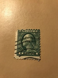 VINTAGE VERY RARE!!!!! 1922 1 cent George Washington postage stamp - Picture 1 of 2