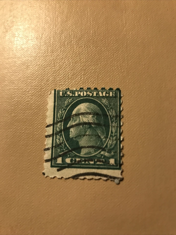 VINTAGE VERY RARE!!!!! 1922 1 cent George Washington postage stamp - Image 1 of 2