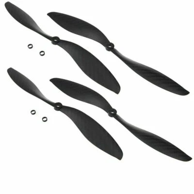 2 Pair Carbon Fiber Propeller 1047/6045/8027/5030/1137 for RC Quadcopter Drone - Bild 1 von 4