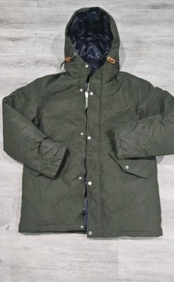 Chaqueta parka acolchada con capucha Jack & Jones para hombre abrigo cálido resistente al agua Foto 1 de 4
