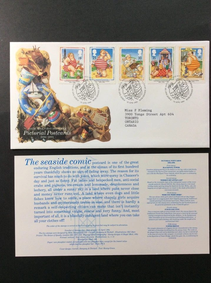 BroadviewStamps Great Britain #1553-57 FDC. Yes, combined shipping is offered. - Image 1 of 1