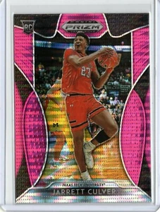 JARRETT CULVER 2019 Panini PRIZM COLLEGIATE PINK PULSAR PRIZM ROOKIE #7 - Picture 1 of 2