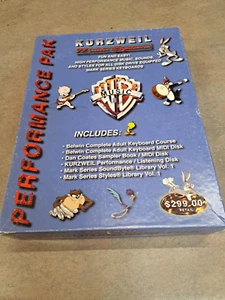 Kurzweil Performance Pak WB Looney Tunes DJ Samples MIDI Keyboard Lessons - Picture 1 of 8