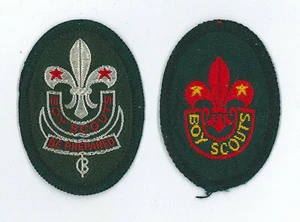 1960's UNITED KINGDOM (UK) / BRITISH SCOUTS - BOY SCOUT PL & MEMBER HAT BADGE - Picture 1 of 2