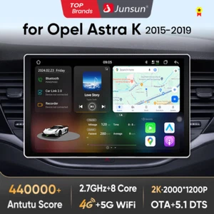 Radio de coche 256 GB para Opel Astra K 2015-2019 Android 13 Carplay GPS Navi FM RDS - Imagen 1 de 19