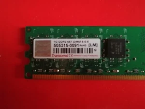 RAM DDR2 PC2-5300 667MHZ 1GB - Foto 1 di 2