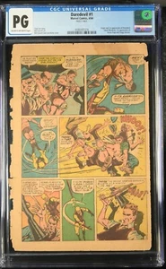Daredevil #1 Marvel 1964 1st Daredevil CGC Page 2 - Picture 1 of 2