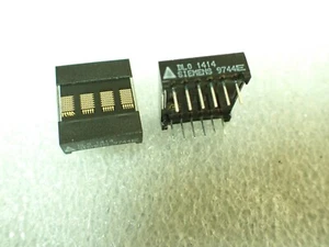 DLO1414 OSRAM 4 DIGIT RED LED Alphanumeric DISPLAY 5 x 7 Dot Matrix UKSTOCK - Afbeelding 1 van 3