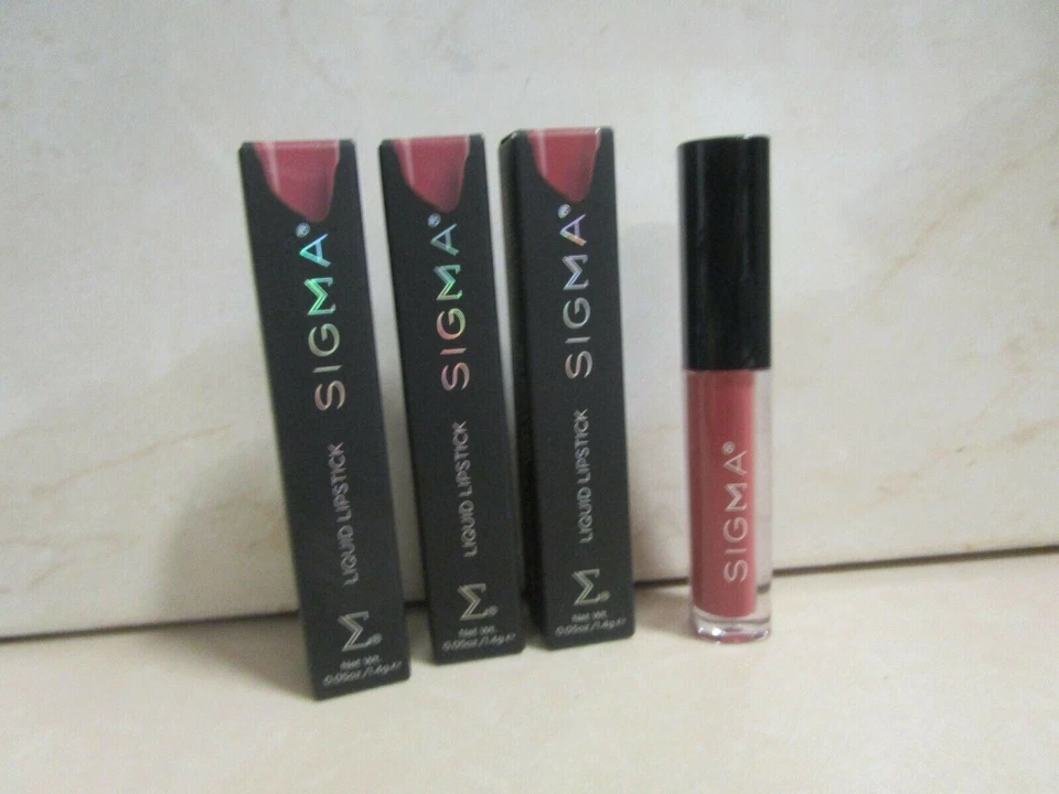 SIGMA BEAUTY LÁPIZ LABIAL LÍQUIDO FÁBULA 0,05 OZ ~ LOTE DE 3 PIEZAS ~ NUEVO SIN CAJA Foto 1 de 1
