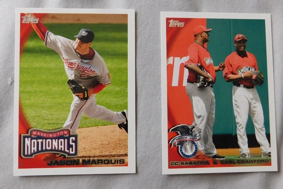 2010 Topps Update #150-330 Baseball Card Pick one - Image 1 of 1