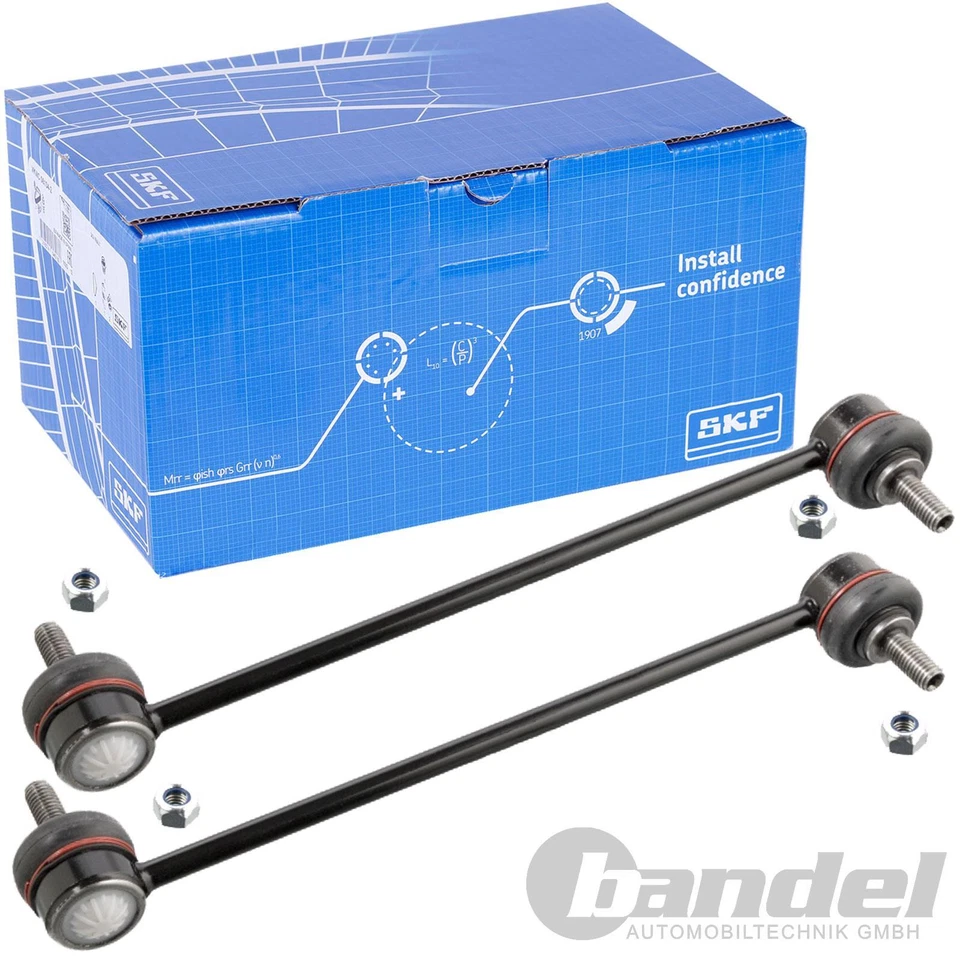 2x SKF KOPPELSTANGE STABI VORNE passend für FIAT PANDA BRAVO 500 STILO FORD KA - Bild 1 von 1