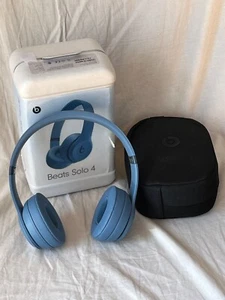 Beats by Dr. Dre Solo 4 Slate Blue On Ear Headphones MUW43LL/A - Picture 1 of 7