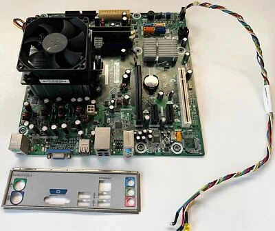 HP Compaq M2N68-LA mATX MoBo + AMD Athlon X2 7550 w/Heatsink + 3GB RAM + I/O - Image 1 of 4