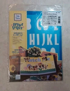 DejaViews Lettering Stencil Sheets - Lucky 2" - BL145 - NEW Scrapbooking Photo - Picture 1 of 4