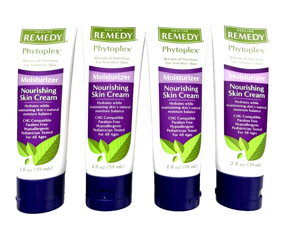MEDLINE REMEDY Phytoplex Moisturizer Nourishing Skin Repair Cream 2 oz LOT OF 4 - Image 1 of 4