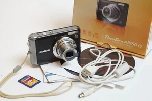 Canon Powershot A3150IS digital camera, 12.1Mp, tested and working + SD card - Picture 1 of 8
