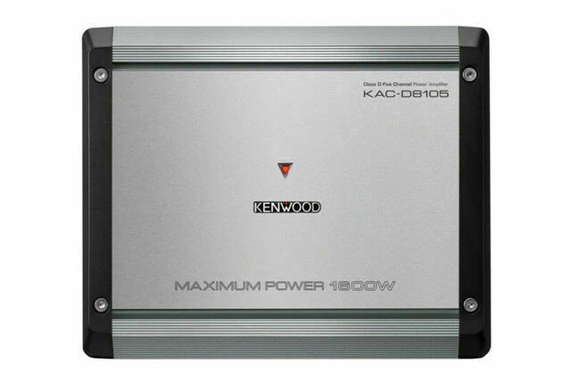 Kenwood KAC-D8105 1600W 5 Channel Class D Amplifier