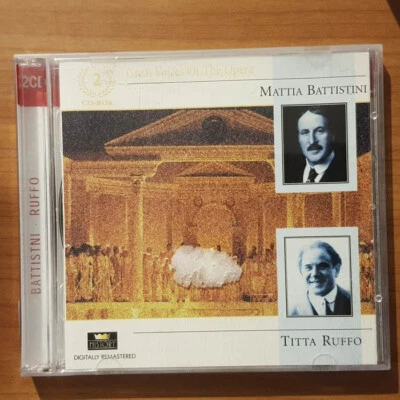 MATTIA BATTISTINI / TITTA RUFFO Great Voices  EX/EX(2CD) - Bild 1 von 4