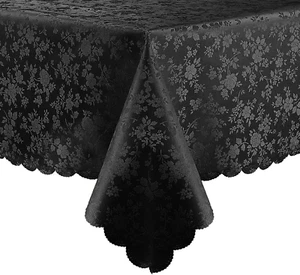 Square Table Cloth, Waterproof Heavy Duty Vinyl Tablecloths, Wipeable Washable T - Picture 1 of 7