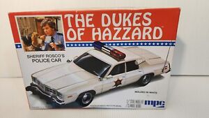 The Dukes of Hazzard Sheriff Rosco’s Police Car MPC  1/25 Scale 1982 