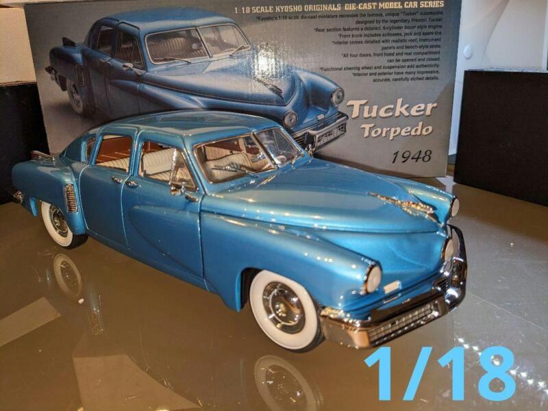 Kyosho 1/18 Tucker Torpedo 1948 Blue