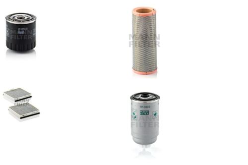 Inspektionspaket Filtersatz XL MANN-FILTER mit Wasserablassschraube M 20 X 1.5