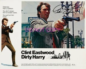 Clint Eastwood 8x10 signed REPRINT Foto Dirty Harry Gran Torino Schauspieler #1 - Bild 1 von 1