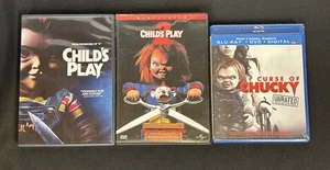 Child’s Play Horror Lot – Chucky (3 Films) – DVD & Sealed Blu-ray - Bild 1 von 2