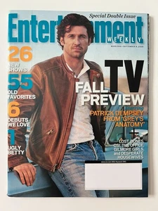 PATRICK DEMPSEY * FALL TV PREVIEW September 8 2006 ENTERTAINMENT WEEKLY MAGAZINE - Imagen 1 de 10