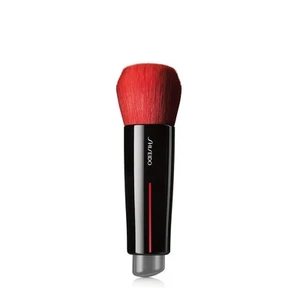 Shiseido DAIYA FUDE Face Duo: Double-Ended Makeup Blending Brush - Builds Red - Picture 1 of 1