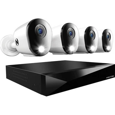 Night Owl CL-FT4D1-84L 2-Way DVR Security System - Image 1 of 4