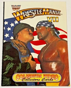1993 Coliseum Video WWF WrestleMania VII HULK HOGAN / SGT. SLAUGHTER Sammler - Bild 1 von 2