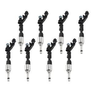 Fuel Injectors for Land Rover LR4 and Jaguar XF V6 V8 5.0 Replacement - Set of 8 - Foto 1 di 6