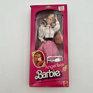 Vintage 1982 Angel Face Barbie Superstar Ära #5640 Mattel Neu in OVP mit Makeup - Bild 1 von 8