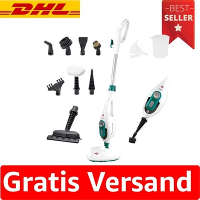 Steamclean 10 in 1 Dampfreiniger 1500W - Schnell und Effektiv für Alle Böden - Bild 1 von 4